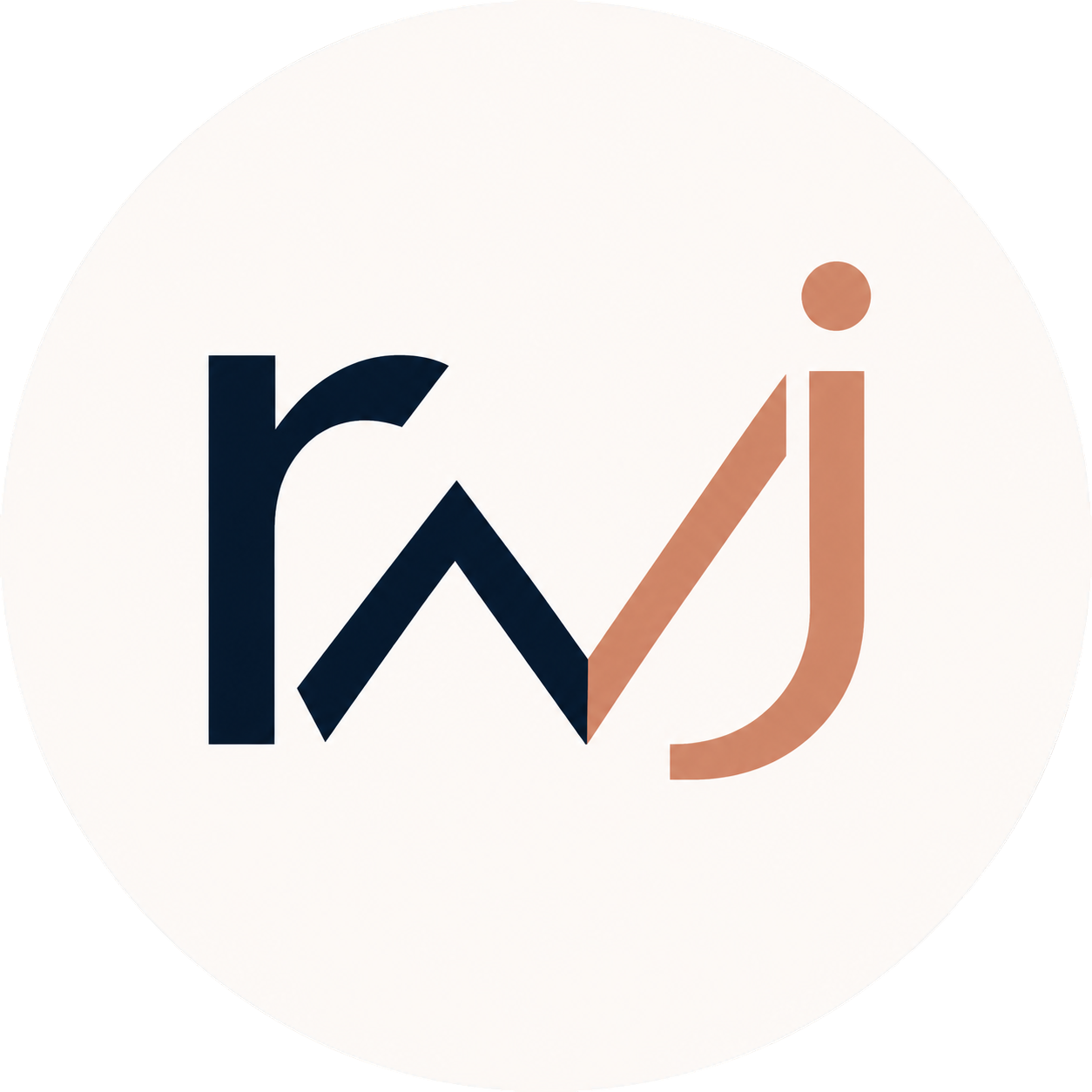 Rise With Jen monogram